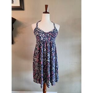 Old Navy Halter Babydoll Dress SZ Medium Boho Summer Y2K